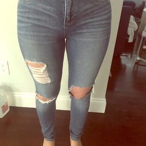High Rise Designer Jeans
